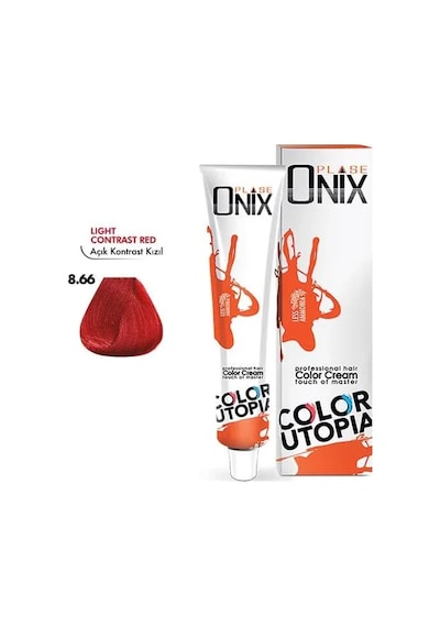 Tüp Saç Boyası 60 Ml Profesyonel Boya - 8/66 Açık Kontrast Kizil