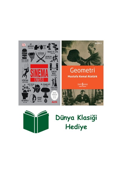 Sinema Kitabı Ciltli + Geometri + Dünya Klasiği Hediye