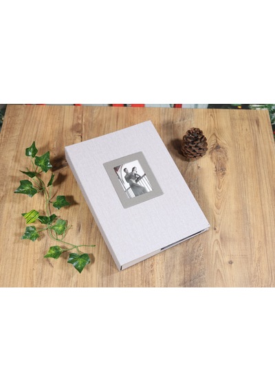 Nurcan Foto NRCN-K57200 13 x18 CM 200'lük Koton Desenli Fotoğraf Albümü