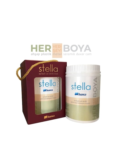 Stella Boya Yeni Nesil Yaşam Boyası Dolap-fayans-cam-plastik-ahşap Diğer