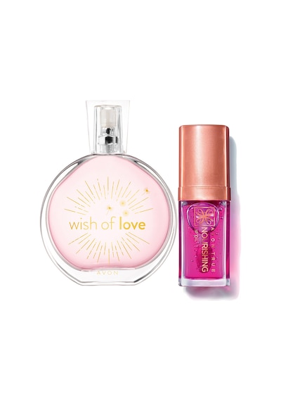 Avon Wish Of Love Kadın Parfüm 50 ML + Nourshing Dudak Yağı