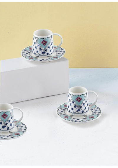 The Mia Amore Blue Türk Kahvesi Fincanı Tek Kişilik 100 Cc