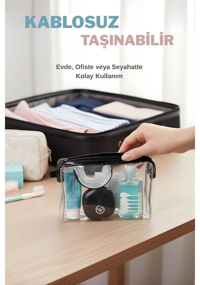 Npo Il32 Mavi Kırmızı Işık Teknolojili 32 Ledli 3 Beyazlatma Jelli Hızlı Diş Beyazlatma Kiti