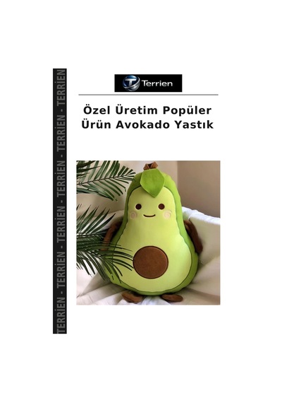 Özel Üretim Popüler Ürün Avokado Yastık Çok Renkli