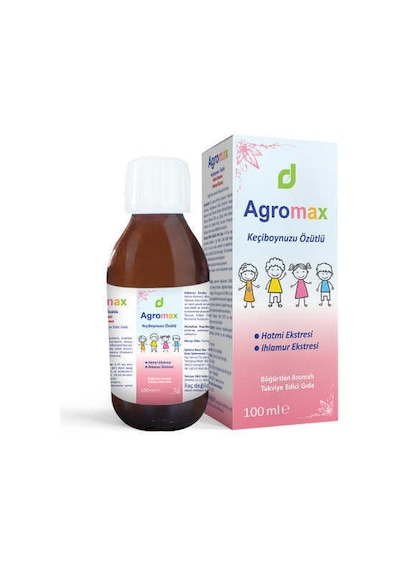 Destek Agromax Şurup Hatmi Ihlamur Eki Çoçuklar için 100 ML