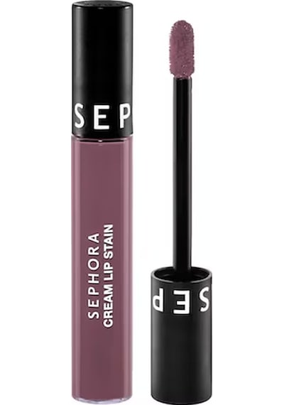 Sephora Cream Lip Stain Bulaşmayan Kadife Bitişli Ruj - Mat Likit Ruj - 13 Marvelous Mauve 5 Ml 0