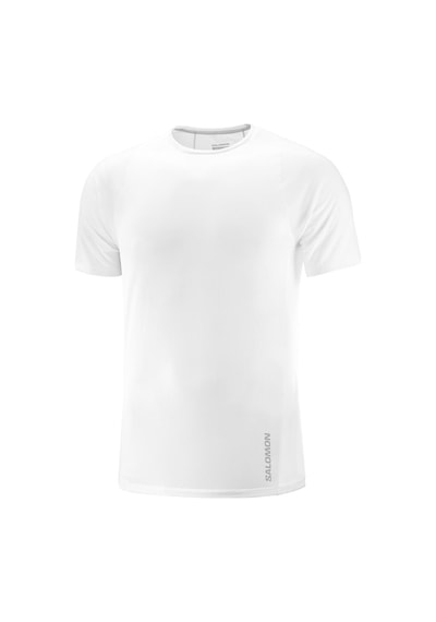 Salomon Salomon Sense Aero Ss Erkek Koşu T-shirt Beyaz 18034 Beyaz
