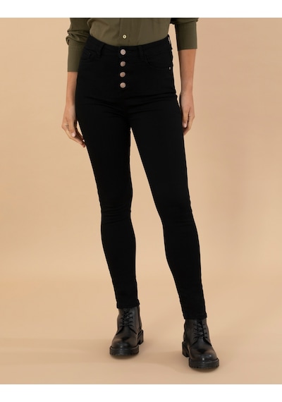 Pierre Cardin Kadın Siyah Jean 50273373-vr046 Siyah
