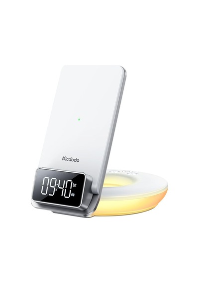 Ch-1610 4 In 1 15w Wireless Şarj Stand, Beyaz