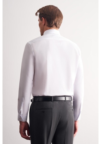 İmza Beyaz Klasik Yaka Uzun Kol Cepsiz Slim Fit Basic Pamuklu Gömlek 1004255057 Beyaz İmza Beyaz Klasik Yaka Uzun Kol Cepsiz Slim Fit Basic Pamuklu Gömlek 1004255057 Beyaz