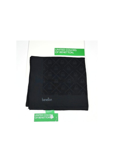 Benetton Elegante Uno Şal 1026 Siyah