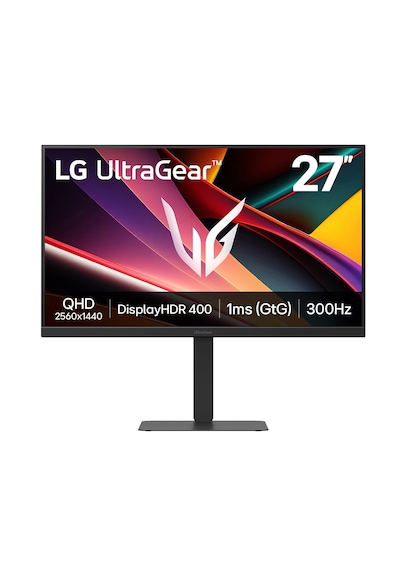 Lg 27g640a-b Ultragear G6 27" 1ms Gtg 300hz Hdmı+dp+usb-c G-sync + Freesync Premium 2k Qhd 2560x1440 Ips Pivot Gaming Monitör