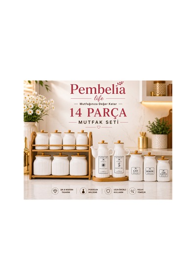 Porselen Baharatlık Ve Yağlık Seti Bambu Standlı 14 Parça Mutfak Seti Standlı Yağdanlık Set 3 Lü Kavanoz Set Standlı Baharatlık Set Çeyizlik Takım Diğer Porselen Baharatlık Ve Yağlık Seti Bambu Standlı 14 Parça Mutfak Seti Standlı Yağdanlık Set 3 Lü Kavanoz Set Standlı Baharatlık Set Çeyizlik Takım Diğer