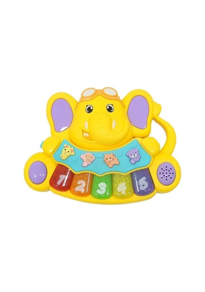 Minibo Sesli Ve Işıklı Piyanolu Fil