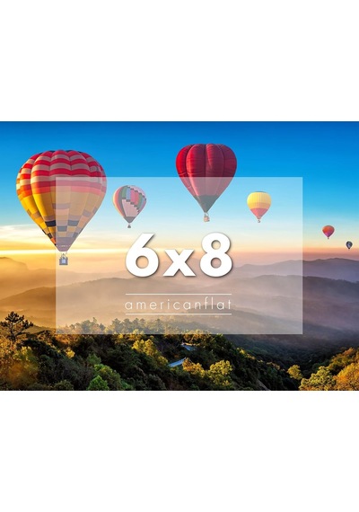 6x8 Akrilik Resim Çerçevesi, Manyetik Köşeli Şeffaf Fotoğraf Çerçevesi, Masa Üstü, Mikrofiber Kumaş Dahil