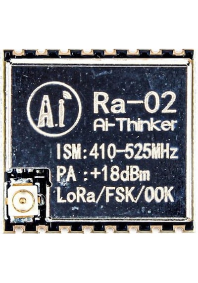 Lora Ra-02 Sx1278 433mhz Yayılma Spektrumlu Kablosuz Alıcı Verici Modülü