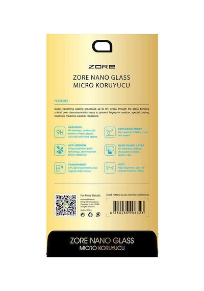 Xiaomi Redmi Note 5a Zore Nano Micro Temperli Ekran Koruyucu