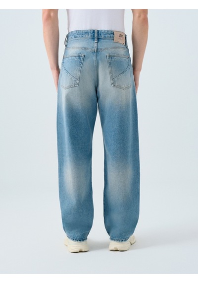 Loose Baggy Fit Erkek Pantolon Denim