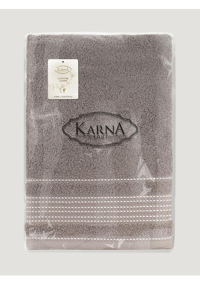 Ladın Pamuk Banyo Havlusu 70x140 Kapuçino