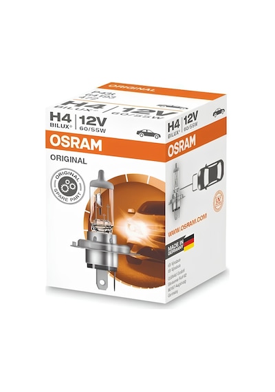 12v H4 Far Ampulü Tırnaklı 1 Adet 64193