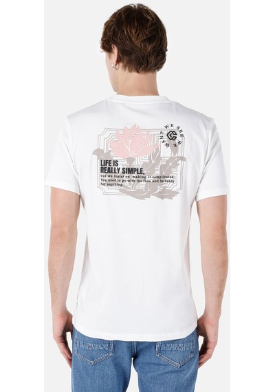 Colin's Colins Beyaz Erkek Tshirt K.Kol Cl1062935 Q1.V2 Ofw Beyaz
