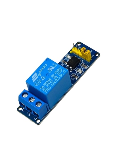 1 Kanal 12v Röle Kartı Optocoupler Korumalı