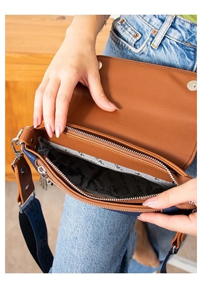 Just Polo Kadın Uzun Ayarlanabilir Askılı Şık El Ve Omuz Çantası Ebat : 23 X 14 Cm Shoulder Bag Lacivert