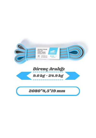 Joinfit Direnç Lastiği Ve Egzersiz Bandı Light - Mavi