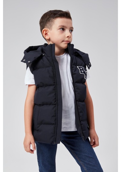 Benitto Kids Kapüşonlu Erkek Çocuk Şişme Yelek 51310 Lacivert