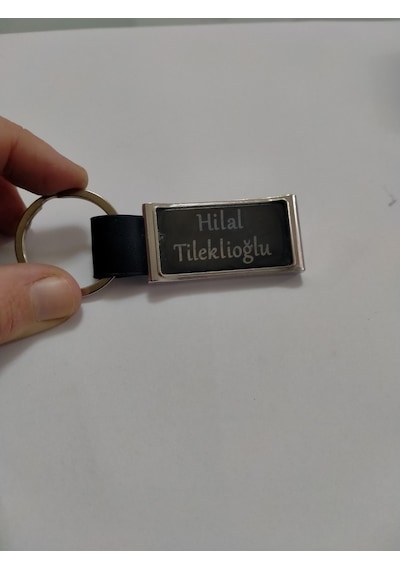 Mrchediyesepeti Çelik Kaliteli Kişiye Özel İsim Yazılı Anahtarlık No:98