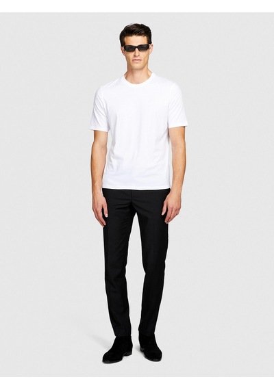 Sisley Poliviskoz Slim Fit Formal Pantolon Erkek Siyah Pantolon - 323a4kı356y89