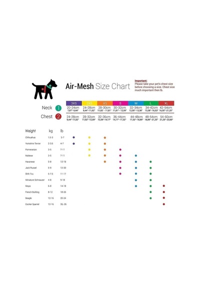 Air-mesh Omnia Göğüs Tasması Omnia