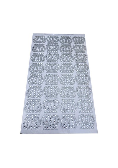 TAÇ KÜÇÜK ÜTÜ İLE YAPIŞAN 6x4.6cm (HOT-FIX)PK:32
