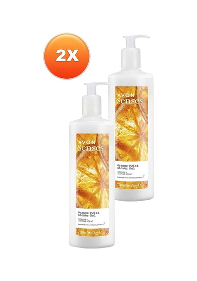 Senses Orange Twist Portakal Ve Yasemin Kokulu Duş Jeli 720 Ml. İkili Set Diğer
