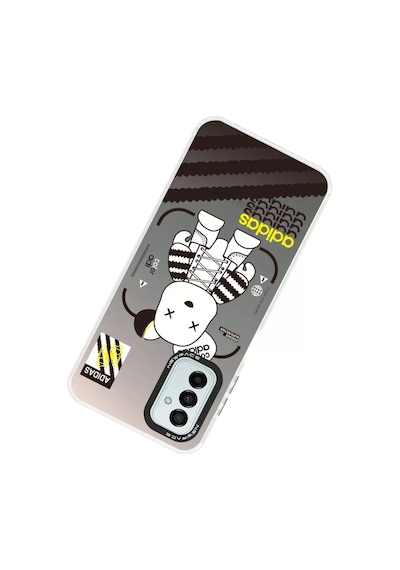 Newface Samsung Galaxy M13 Kılıf Estoril Desenli Kapak - Estoril - 7 Gri