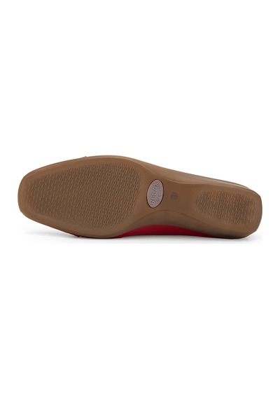 Relax Anatomic Kadın Hakiki Deri Kırmızı Comfort Ayakkabı 611 E2254 Bn Ayk Y19 Vernıce Red/leather Red Kırmızı