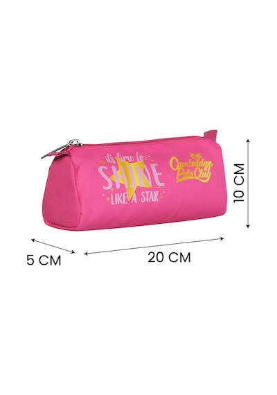 Cambridge Polo Club Star Unisex Çocuk Tek Bölmeli Kalemlik Pembe