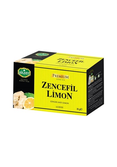 Bitki Diyarı Zencefilli Limonlu Çay 20 Süzen Poşet