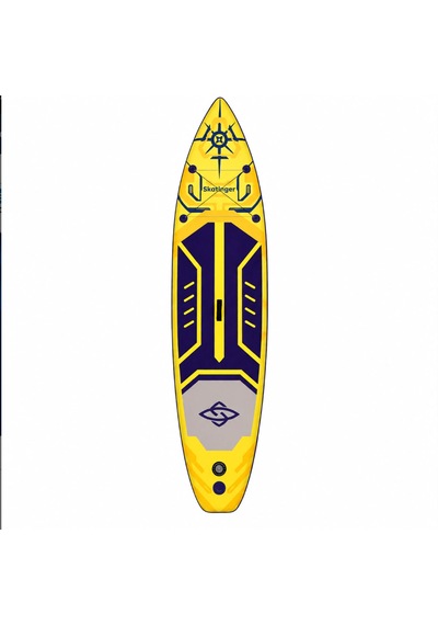 Sarı Set 325 X 82x15 Paddle Board Şişme Sörf Tahtası Full Set