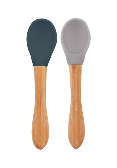 Oioi Mama Kaşığı Deep Blue / Powder Grey Gri - İndigo