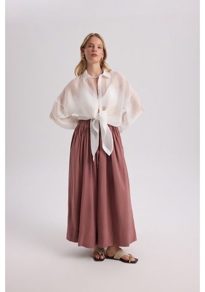 Mai Collection Mai Studios Co. Gabbiano Bağcıklı Pileli Açık Bordo Etek Çok Renkli Mai Collection Mai Studios Co. Gabbiano Bağcıklı Pileli Açık Bordo Etek Çok Renkli