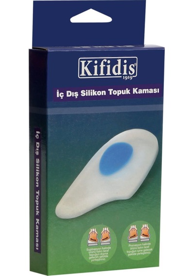 Kifidis İç-dış Silikon Topuk Kaması Medium