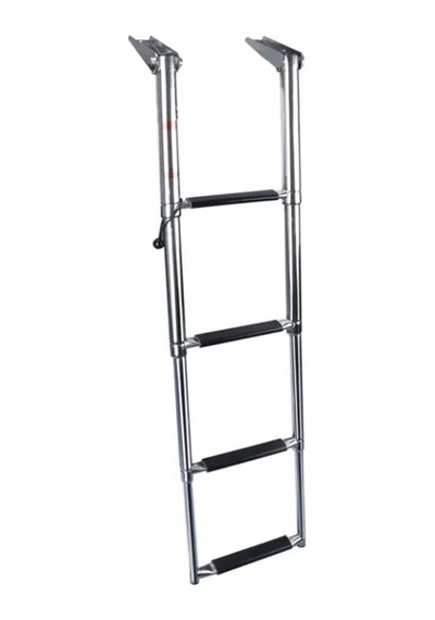 Erol Teleskopik Merdiven 4 Basamaklı Platform Üstü 254x1150 mm