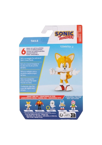 Sonic 6 Cm Aksiyon Figürler S19 Tails Sonic