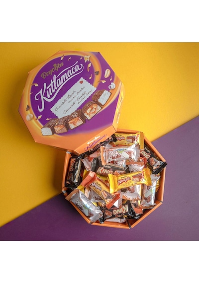 Beyoğlu Kutlamaca Çikolata Kaplı Mini Barlar 450 Gr X 2 Adet