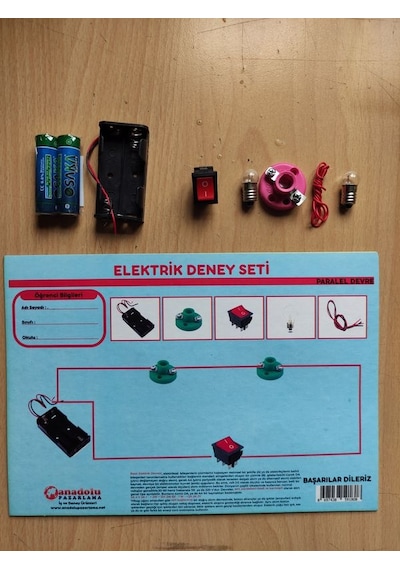 Basit Elektrik Devresi Deney Seti