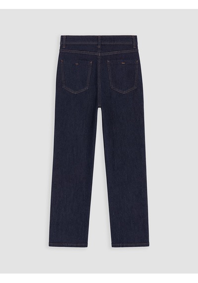 Lcw Jeans İndigo Yüksek Bel Straight Fit Kadın Jean Pantolon