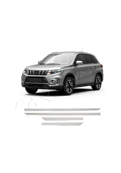Suzuki Vitara Uyumlu 2015 Ve Üzeri Krom Yan Kapı Çıtası 4 Parça Paslanmaz Çelik
