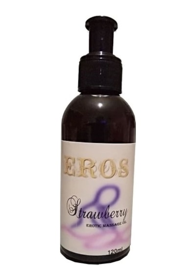 Eros Msgo - Eros Massage 120 Ml Aromatik Çilekli Masaj Yağı