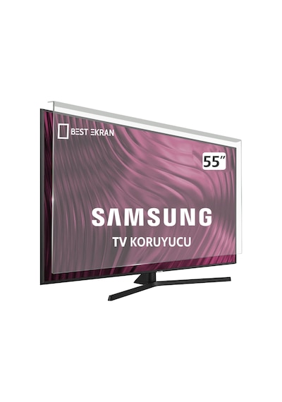 Samsung Uyumlu 55" inç 138 Ekran Tv Ekran Koruyucu